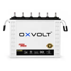 OXVOLT Home Inverter Battery | Long Backup Tubular Battery for Home, Office and Shops